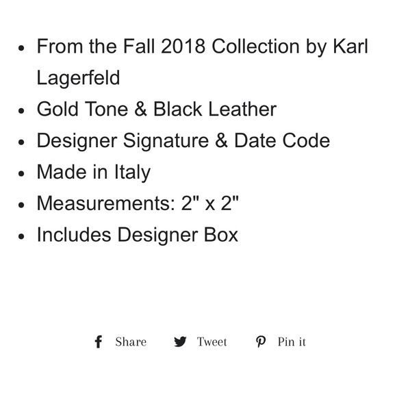 Authentic Chanel Brooch from 2018 - Picture 6 of 6